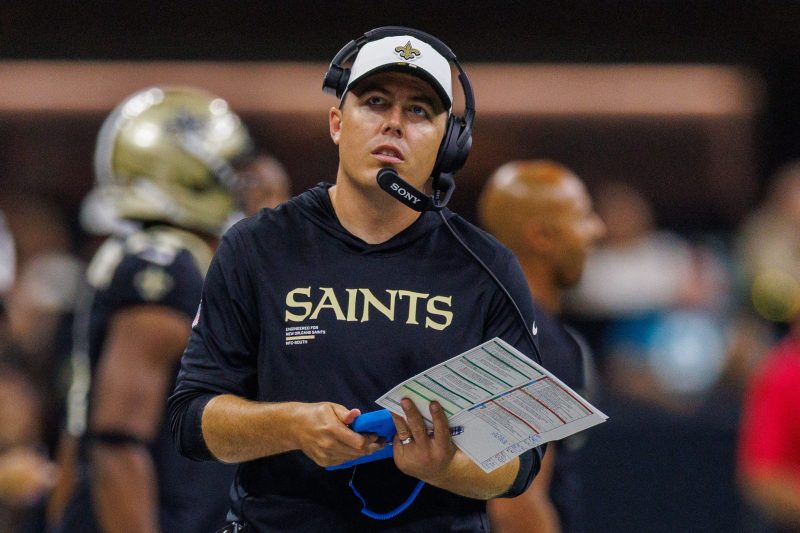 Kellen Moore mum on timeline for Saints QB decision: ‘We’ll see’