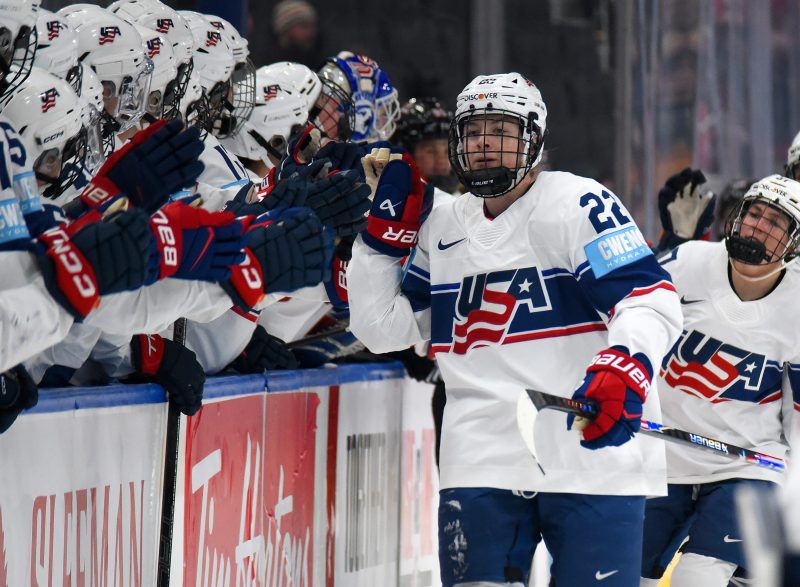 USA scores 10 goals vs. Canada in Rivalry Series rout: Highlights